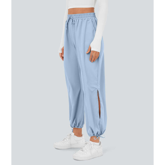 Halara Breezeful High Waisted Drawstring Pocket Hem Casual Joggers Size XL - Picture 1 of 9